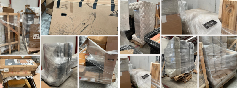 Camion completo mobiliario web showroom prive 225€/palet