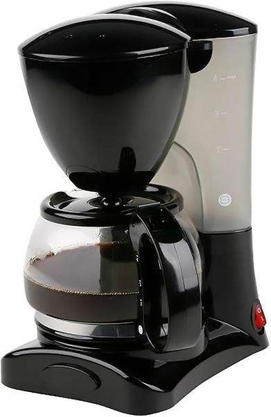 Cafetera goteo 6 tazas 650 w filtro extraíble jarra de cristal capacidad 600ml