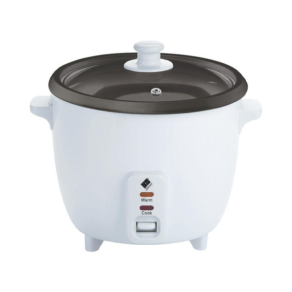 Olla eléctrica para arroz prepara arroz y verduras con delicadeza capacidad 0,6l