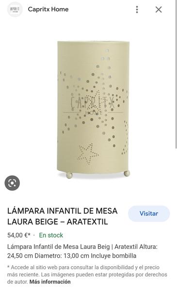 Lámparas infantiles de sobremesa