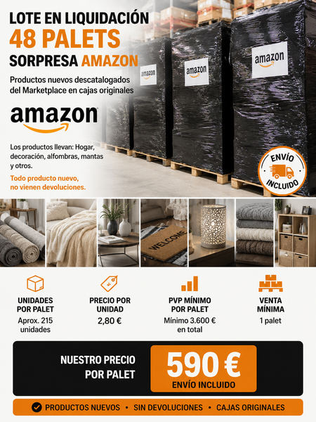Palets sorpresa amazon
