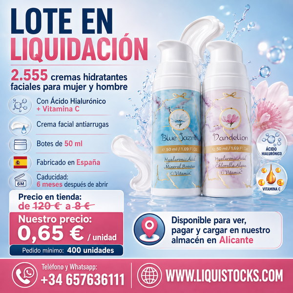 Venta al por mayor crema hidratante
