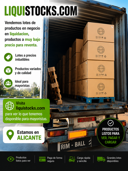 Stocks de negocios en liquidacion
