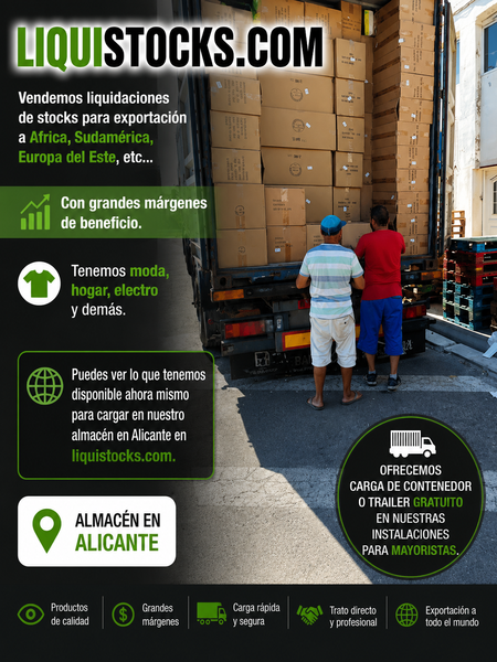 Liquidaciones de stocks para expotacion
