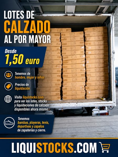 Stocks de calzado en liquidacion