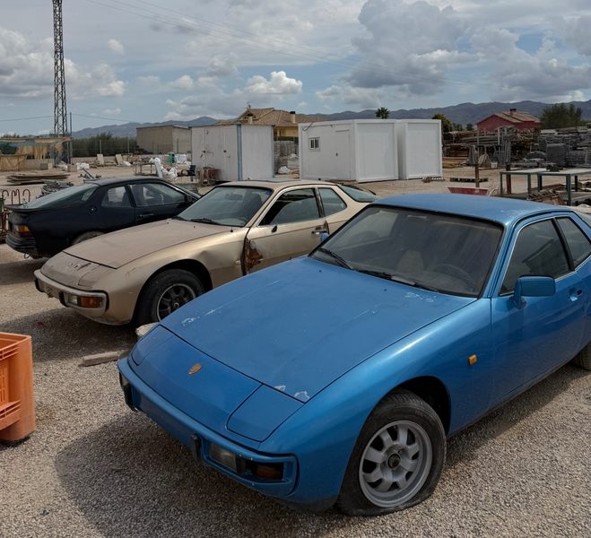 3 porsche 924 a restaurar