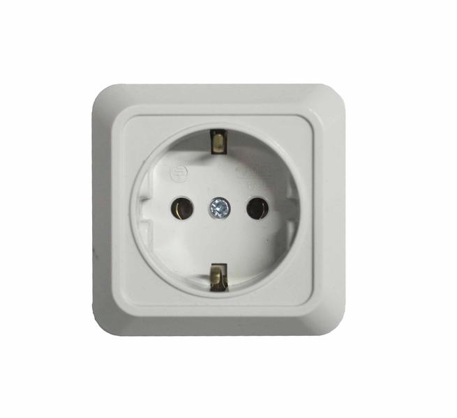 Base enchufe superficie