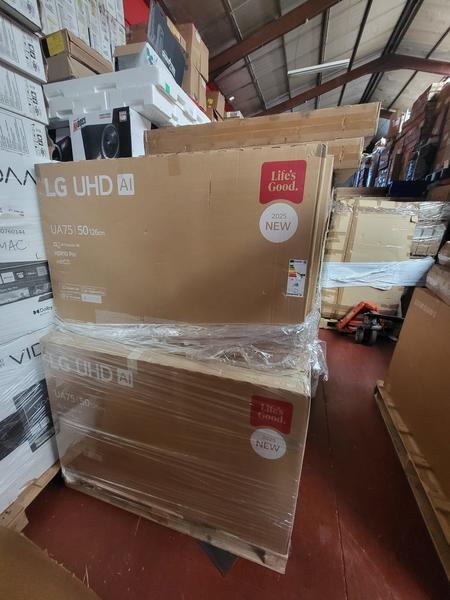 Lote televisores 50" lg modelo ua75