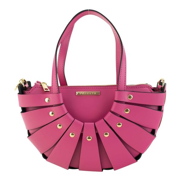Bolso de piel pregato riviera
