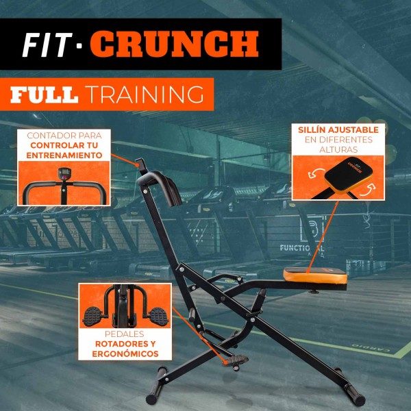 400 wonder crunch - aparato de musculación y tonificación
