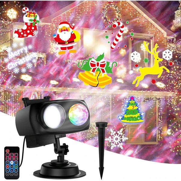 Lote 47 proyectores led navideños de exterior impermeables – nuevos