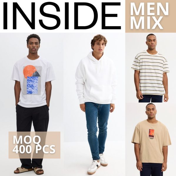 Stock de ropa hombre inside mix / stock clothing men mix -- inside